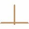 Ekena Millwork Eugene Smooth Timber Gable Bracket, Western Red Cedar, 72"W x 48"H x 3 1/2"D x 3 1/2"F, 16/12 Pitch GBW072X48X0404EUG00SWR - alternate 1